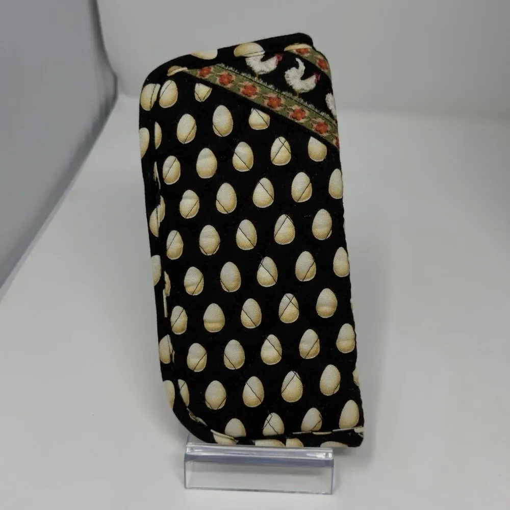 Vintage 1998 Vera Bradley Chanticleer Petite Villager NWT + Glasses Case